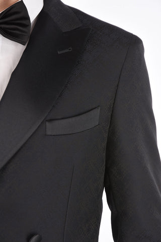 CC COLLECTION Damask CEREMONY REWARD double-breasted blazer