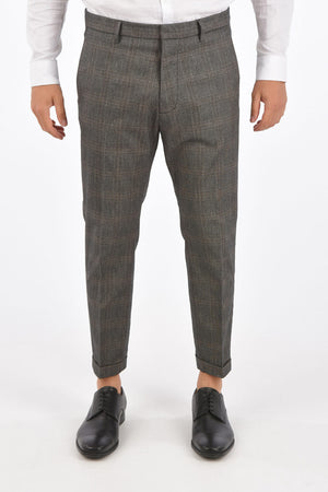 Checked HOCKNEY FIT Cropped Pants