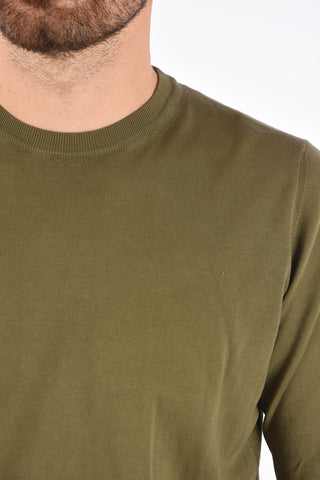 Cotton Crew-Neck Sweater