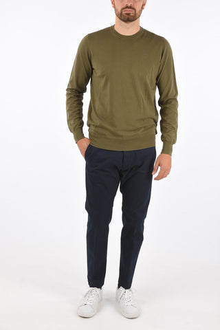 Cotton Crew-Neck Sweater