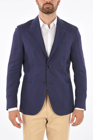 ID silk 2-button blazer