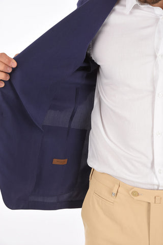 ID silk 2-button blazer