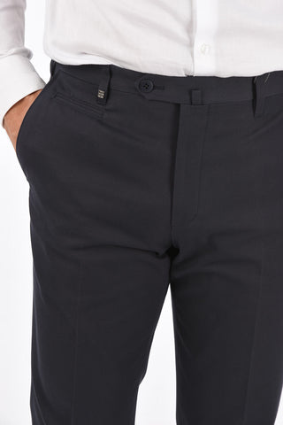 Hidden Closure Straight Fit Pants
