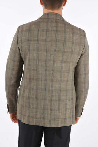 CC COLLECTION windowpane check RETAILORED 2-button blazer