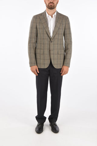 CC COLLECTION windowpane check RETAILORED 2-button blazer