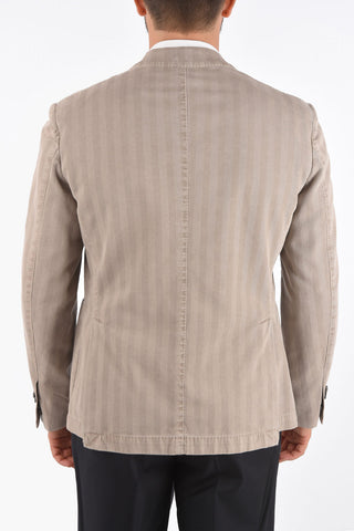 CC COLLECTION bengal striped 2-button blazer