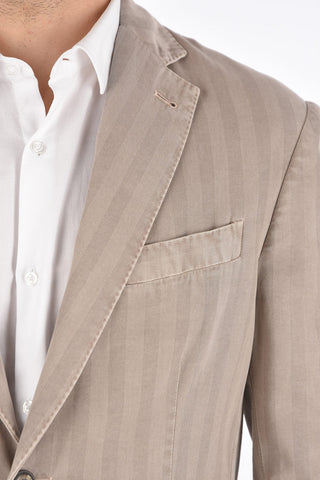 CC COLLECTION bengal striped 2-button blazer