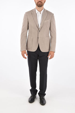 CC COLLECTION bengal striped 2-button blazer