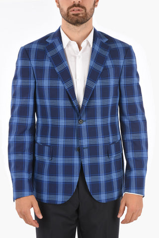 CC COLLECTION district check SPORTSWEAR 2-button blazer