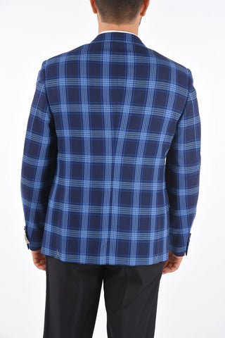 CC COLLECTION district check SPORTSWEAR 2-button blazer