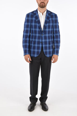 CC COLLECTION district check SPORTSWEAR 2-button blazer