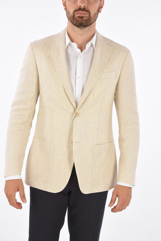 CC COLLECTION Wool and Linen REWARD 2-button blazer
