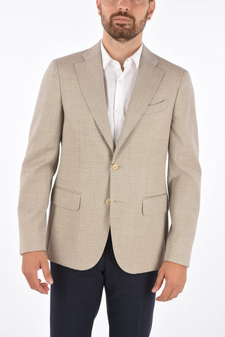 CC COLLECTION hopsack REWARD 2-button blazer