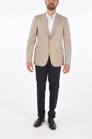 CC COLLECTION hopsack REWARD 2-button blazer
