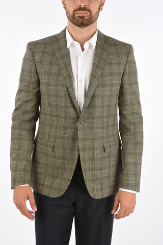 CC COLLECTION district check RESET 2-button blazer