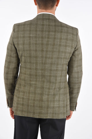 CC COLLECTION district check RESET 2-button blazer