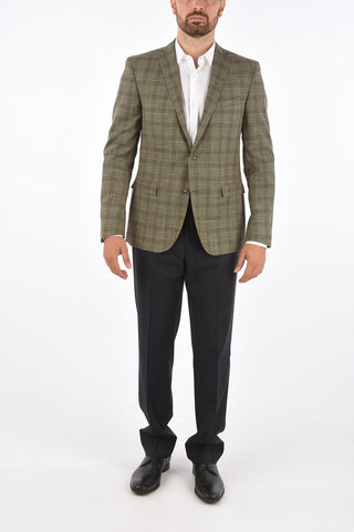 CC COLLECTION district check RESET 2-button blazer