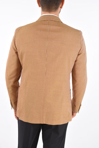 CC COLLECTION shephard's check REWARD 2-button blazer