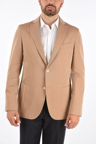 bengal striped 2-button blazer