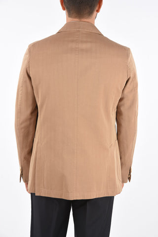bengal striped 2-button blazer