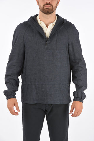 ID Linen and Virgin Wool IDENTITY anorak