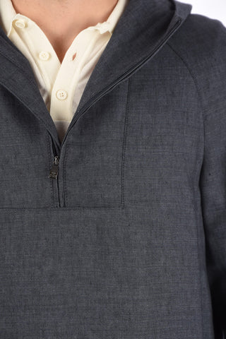 ID Linen and Virgin Wool IDENTITY anorak