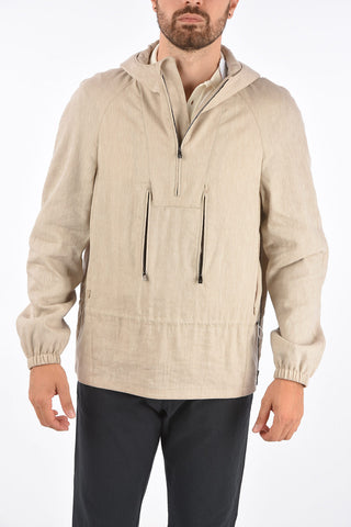 ID Linen and Virgin Wool IDENTITY anorak