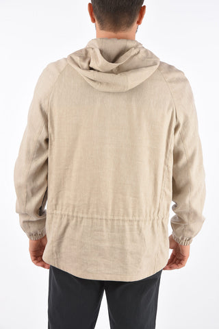 ID Linen and Virgin Wool IDENTITY anorak