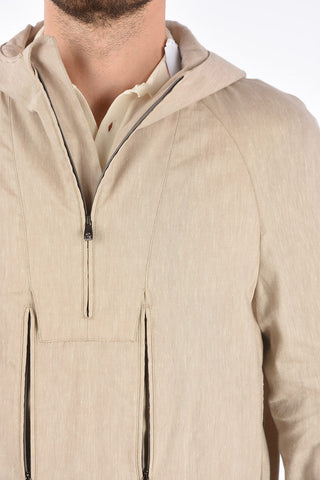 ID Linen and Virgin Wool IDENTITY anorak