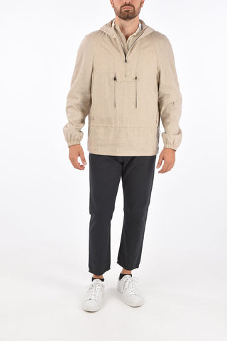 ID Linen and Virgin Wool IDENTITY anorak