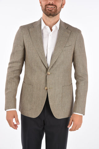 CC COLLECTION tattersall check REWARD 2-button blazer