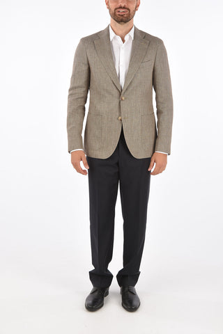 CC COLLECTION tattersall check REWARD 2-button blazer