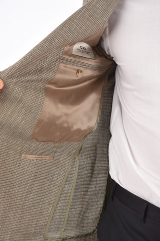 CC COLLECTION giacca a 2 bottoni REWARD tattersall check