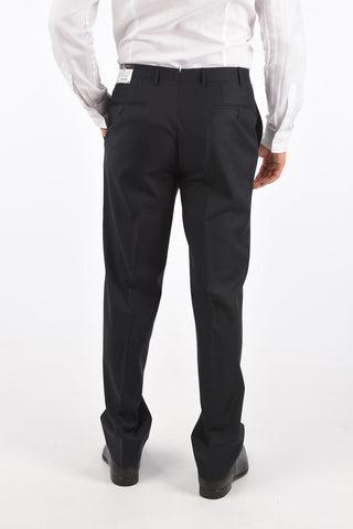 pantalone ad orlo dritto LEADER in Lana Vergine Extrafine