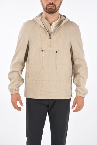 ID Linen and Virgin Wool IDENTITY anorak