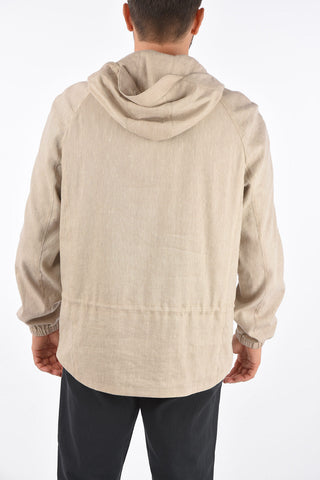 ID Linen and Virgin Wool IDENTITY anorak
