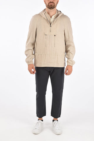 ID Linen and Virgin Wool IDENTITY anorak