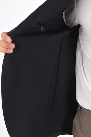 CC COLLECTION patch pocket INTERLOCK PENYE 2-button blazer