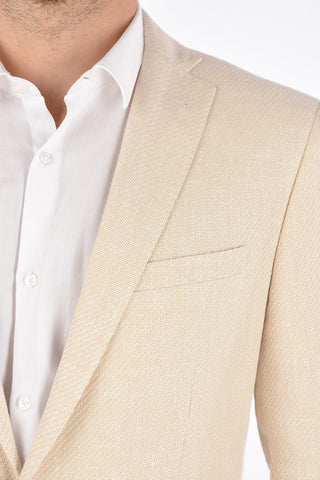CC COLLECTION hopsack RESET 2-button blazer