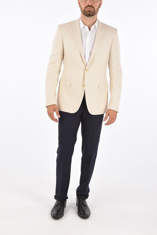 CC COLLECTION hopsack RESET 2-button blazer