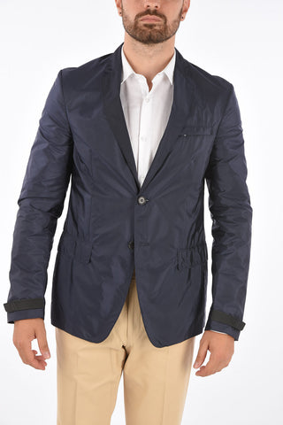 Blazer con Revers Classico e Taschino con Zip
