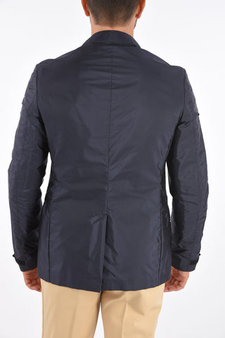 Blazer con Revers Classico e Taschino con Zip