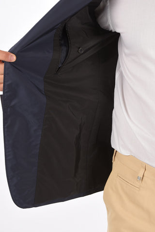 Blazer con Revers Classico e Taschino con Zip