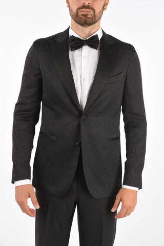 CC COLLECTION jacquard CEREMONY REWARD 2-button tuxedo jacket