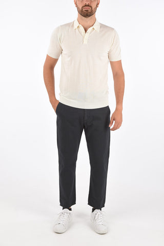Cotton Polo Neck Sweater