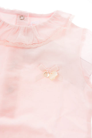 stretch cotton long sleeve bodysuit