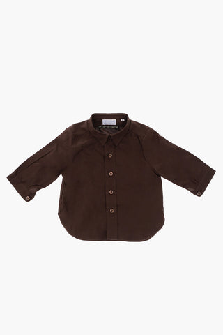 camicia in cotone piquè
