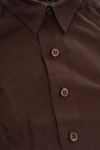 camicia in cotone piquè