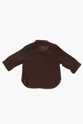 camicia in cotone piquè