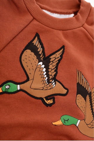 felpa girocollo Duck